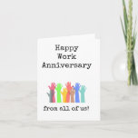 From All of Us, Work Anniversary Card