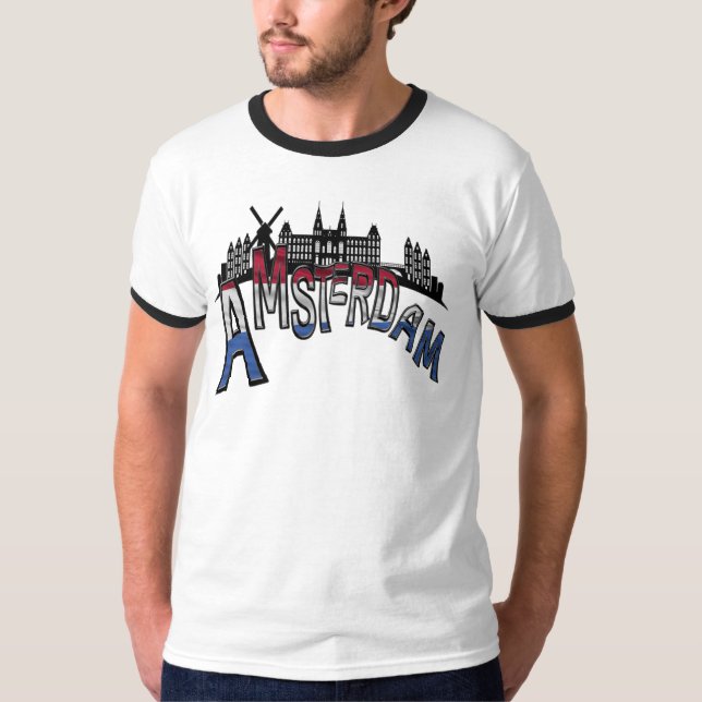 From Amsterdam with love. T-Shirt (Front)