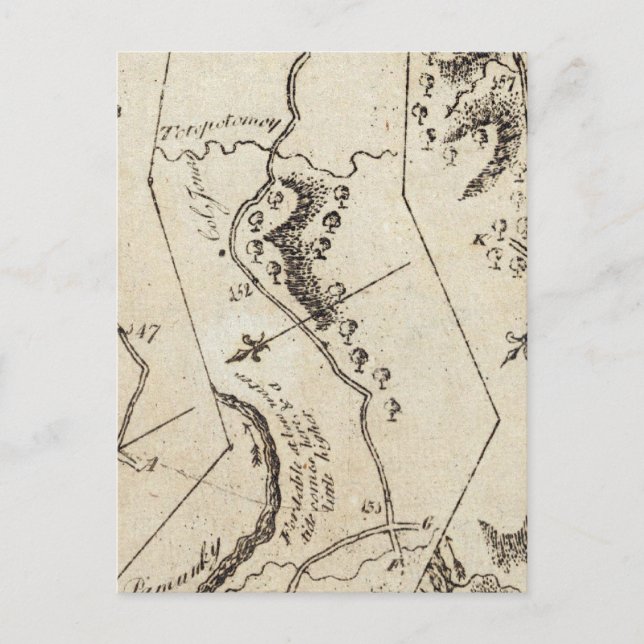 From Annapolis to New Kent Courthouse 74 Postcard (Front)