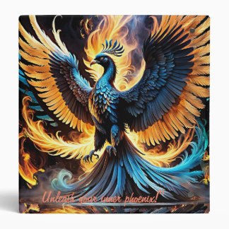 From Ashes to Empowerment: Rise with the Phoenix 3 Ring Binder