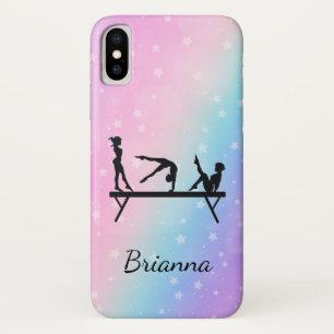 From Beam to Phone Personalized Gymnastics iPhone X Case