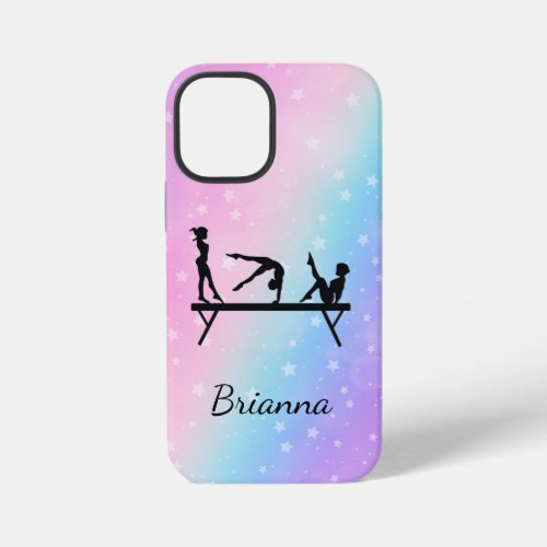 From Beam to Phone Personalized Gymnastics iPhone 12 Mini Case