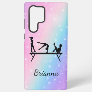 From Beam to Phone Personalized Gymnastics Samsung Galaxy S22 Ultra Case