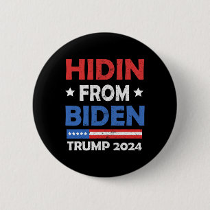 From Biden Trump 2024 Funny Anti Joe Biden Men Wom Button