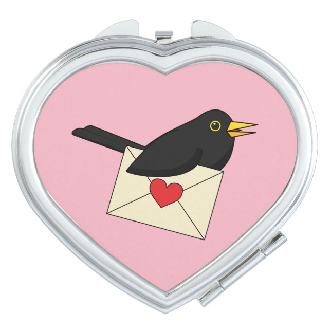 From Blackbird with Love Compact Mirror (Front)