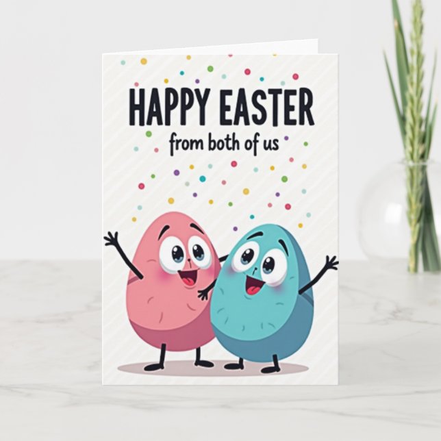 From Both Of Us Celebration Card (Front)