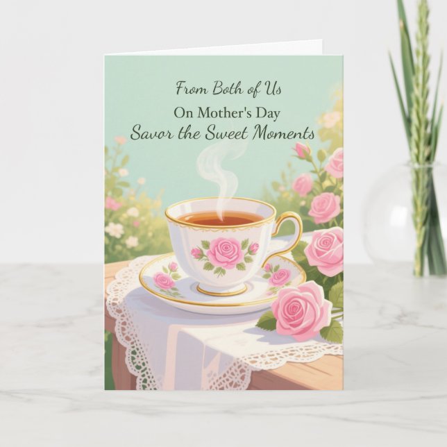 From Both of Us Mothers Day Sweet Card (Front)