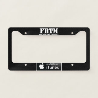 FROM BUMMY TO MONEY LICENSE PLATE FRAME