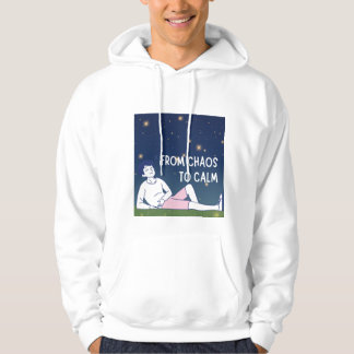 From Chaos to Calm – Emotional Healing Artwork Hoodie