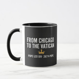 From Chicago To The Vatican Pope Leo 267th Mug