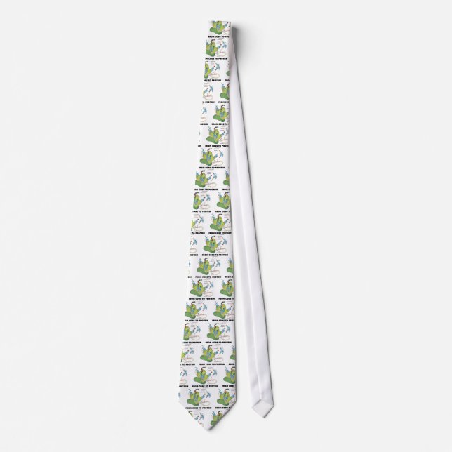 From Code To Protein (Protein Synthesis) Tie (Front)