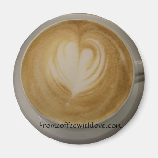 From Coffee With Love Magnet  - Customized