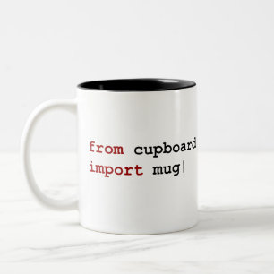 From cupboard import mug - Python