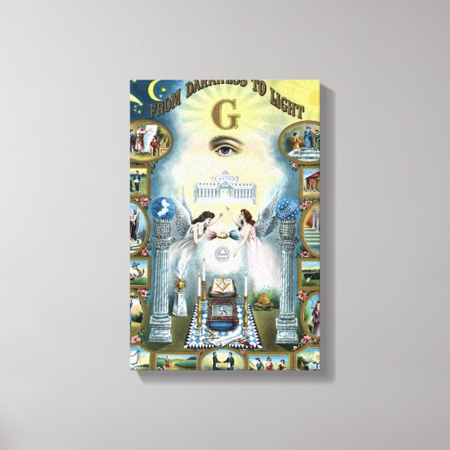 From Darkness to Light Canvas Print (Front)