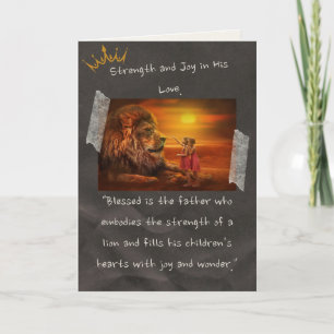 From Daughter To Dad, 5" x 7" Father's Day Card