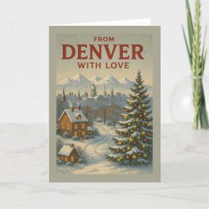 From Denver With Love Flat Holiday Card