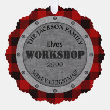 From Family's - Elves Workshop - Gift Tag