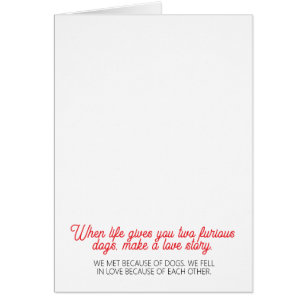 From Furious to Forever – Great Dane Save the Date Cards