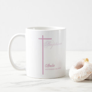 From Godmother on Baptism of Girl Personalized Coffee Mug