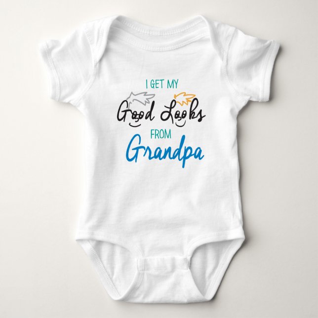 From Grandpa Baby Bodysuit (Front)