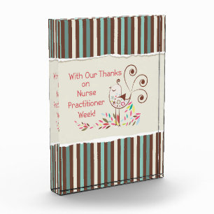 From Group, Happy Nurse Practitioner Week Acrylic Award