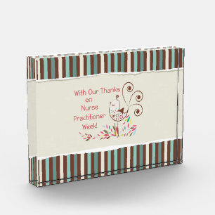 From Group, Happy Nurse Practitioner Week Acrylic Award