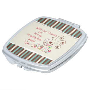 From Group, Happy Nurse Practitioner Week Compact Mirror