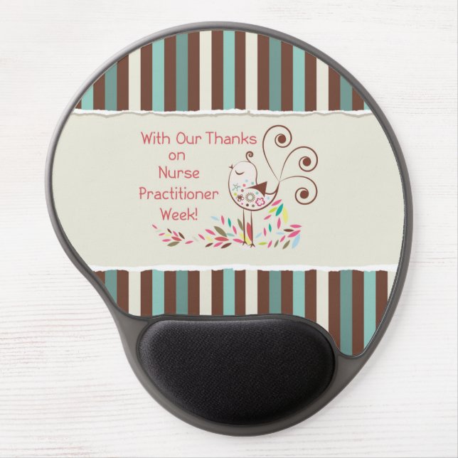 From Group, Happy Nurse Practitioner Week Gel Mouse Pad (Front)