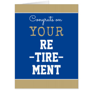 From Group! Huge retirement card
