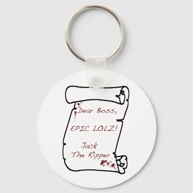 From Hell (with lolz) Keychain (Front)