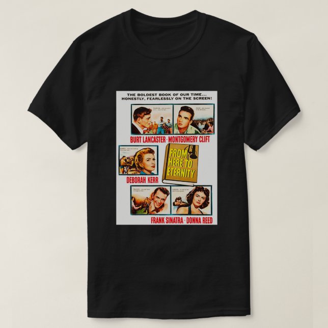 From Here To Eternity Drama Romance film T-Shirt (Design Front)