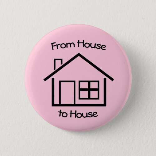 From House to House JW Pioneer Gifts_ Cotton Pink Button