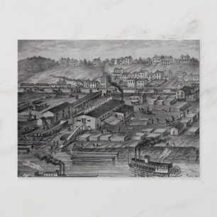 From 'Illustrated Atlas of the Upper Ohio Postcard