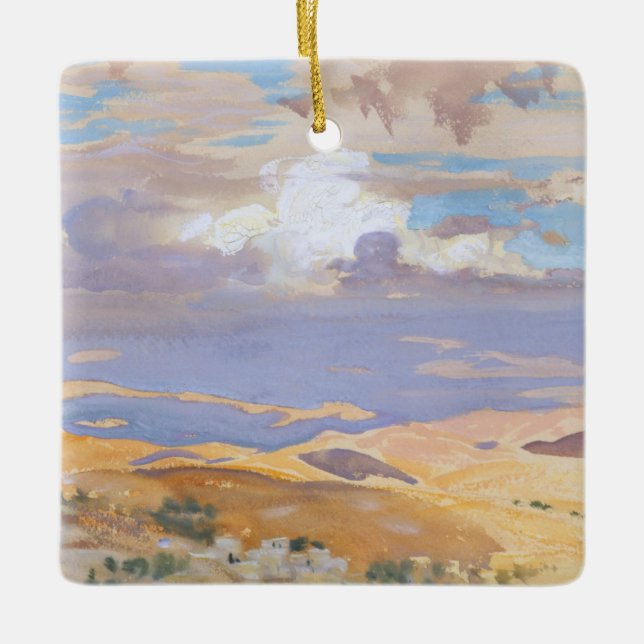 From Jerusalem Ceramic Ornament (Front)