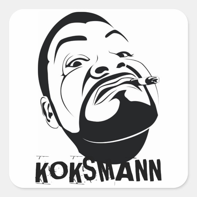 From Koksmann for you Square Sticker (Front)