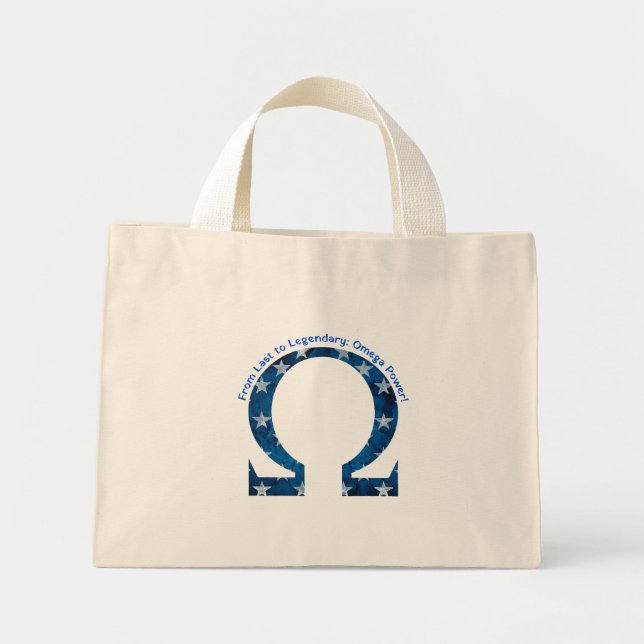 From Last to Legendary: Omega Power! Mini Tote Bag (Front)