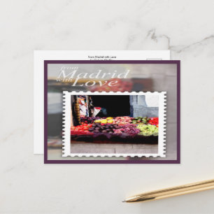 From Madrid with Love Postcard