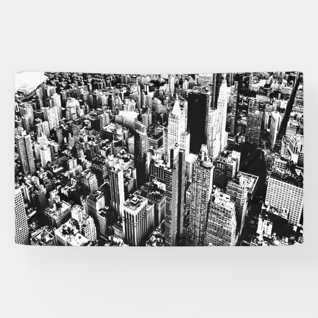 From Manhattan to the sky Banner (Horizontal)