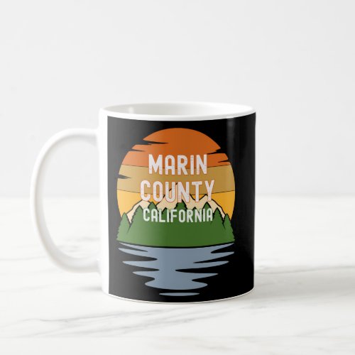 From Marin County California Sunset Coffee Mug
