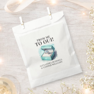 FROM ME TO OUI   Bridal Shower  Favor Bag
