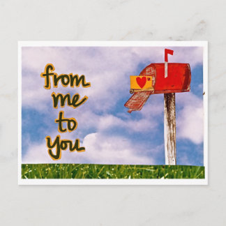 from me to you postcard