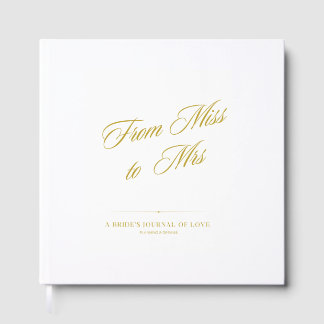 From Miss To Mrs Guest Book