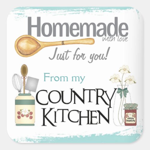 From My Country Kitchen Stickers