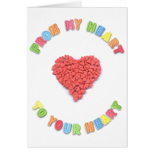 From my Heart to Your Heart Cards (Front)