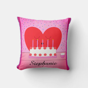 From My Heart to Yours: Birthday Throw Pillow