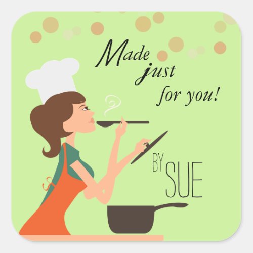 From My Kitchen to Your Table Custom Stickers