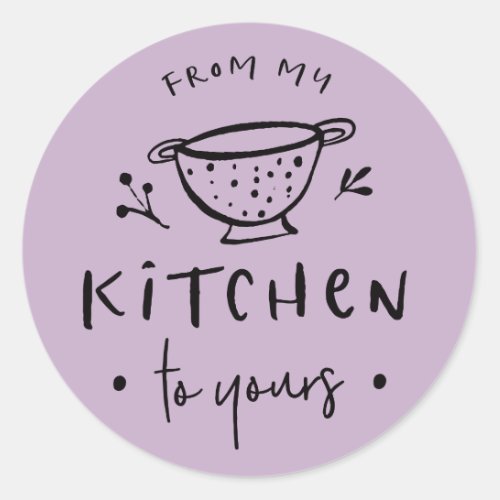 From my Kitchen to yours Sticker Label II