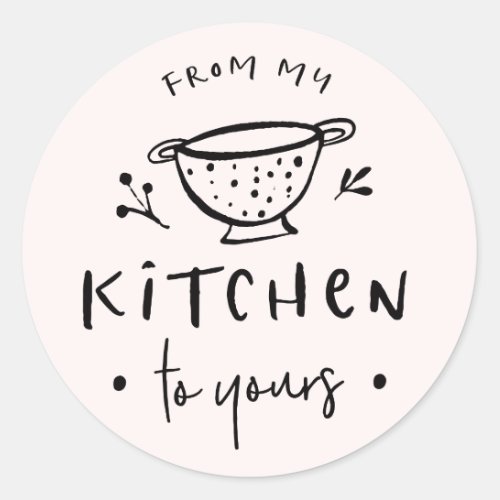 From my Kitchen to yours Sticker Label II