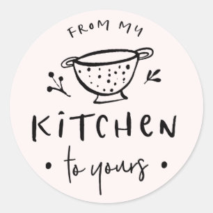 From my Kitchen to yours Sticker Label II