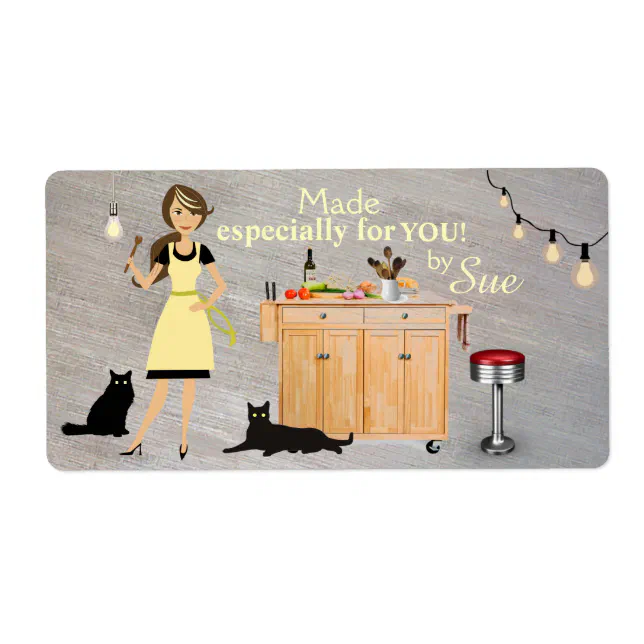 From My Kitchen to Yours Stickers Zazzle